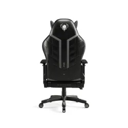 Fotel Diablo Chairs X-Ray 2.0 King Size Gamingowy do 160kg Skóra ECO Czarno-szary