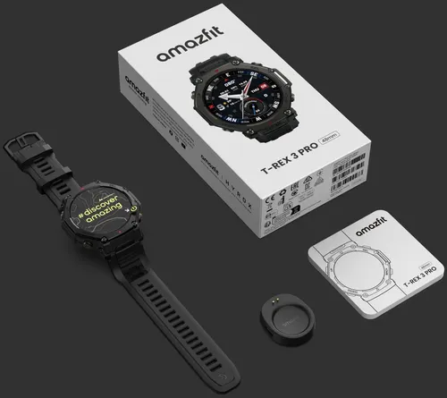 Smartwatch AMAZFIT T-Rex 3 Pro Czarny