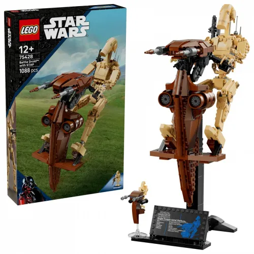LEGO Klocki Star Wars 75428 Droid bojowy z platformą STAP