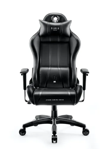 Fotel Diablo Chairs X-One 2.0 Normal Size Gamingowy do 160kg Skóra ECO Tkanina Czarny