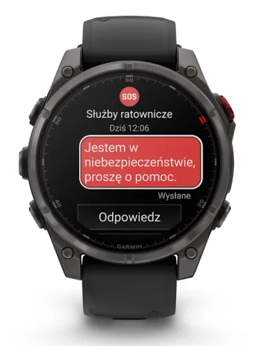 Smartwatch Garmin Fenix 8 Pro 47mm GPS Czarny