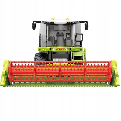 Zdalnie sterowany kombajn COIL RC zabawka na pilota światło dźwięk skala 1:24