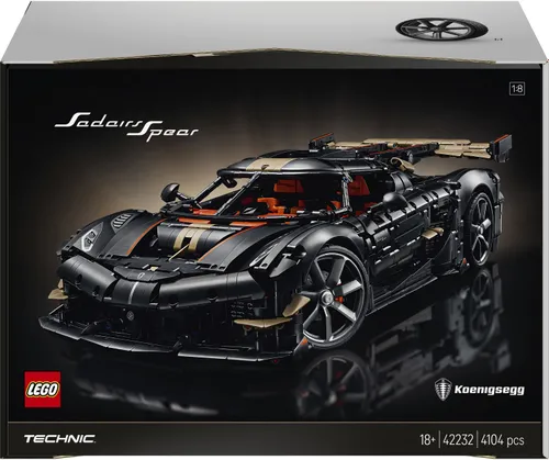 LEGO 42232 Technic Koenigsegg Sadair's Spear Megacar