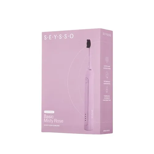 Szczoteczka soniczna SEYSSO Basic Color Misty Rose