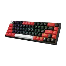 Klawiatura mechaniczna Redragon K631 Pro Castor Red Switch Czarno- czerwony