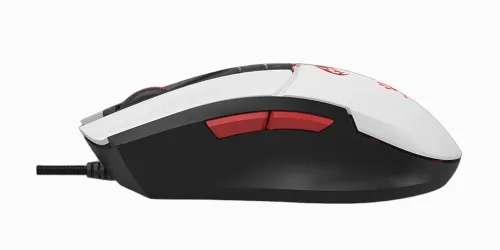 Myszka gamingowa A4Tech Bloody L65 MAX RGB przewodowa 12000 dpi optyczna biała