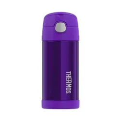 FUNtainer termos dziecięcy ze słomką 355 ml Thermos - purple