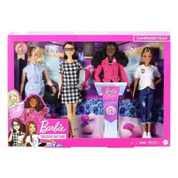 Lalka Barbie kariera 4 lalki GMV99