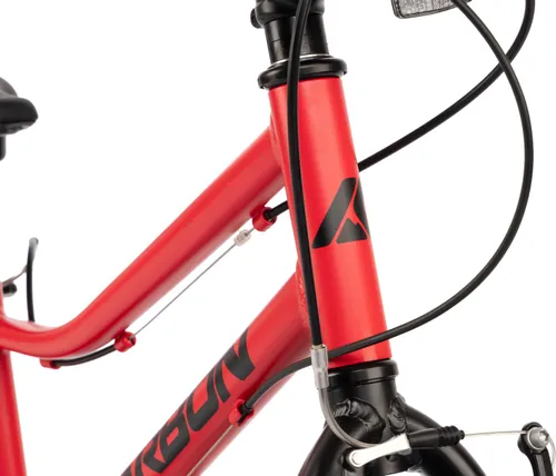 Rower dziecięcy KARBON Superlight 20 cali dla chłopca Czerwony