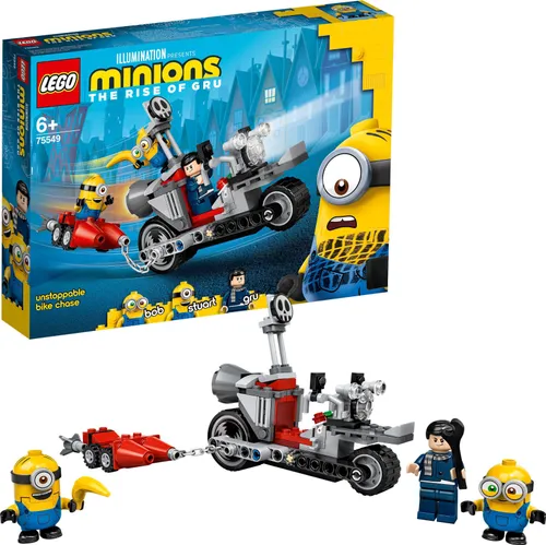 LEGO Minions durdurulamaz motosiklet kaçıyor (75549)