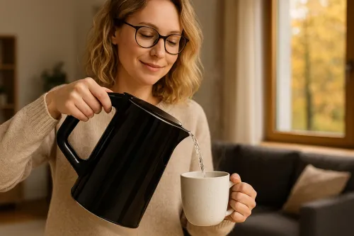 Электрический чайник Akpo AGC340CY 1,7l 2200W регулировка температуры