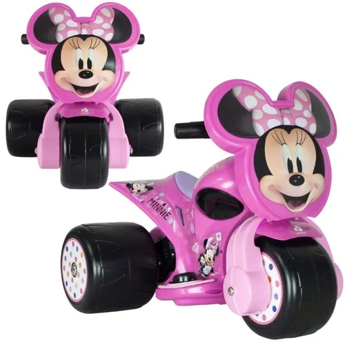 Motor Trójkołowy Quad Na Akumulator Injusa Myszka Minnie Samurai Dla Dzieci