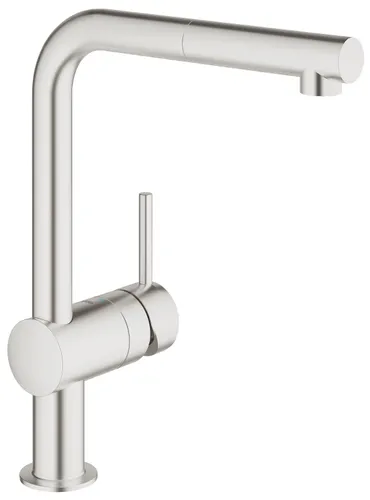 Bateria GROHE Minta 32168DC0 Stal nierdzewna