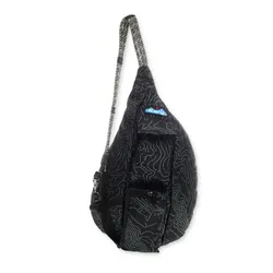 Рюкзак на одно плечо Kavu Mini Rope Sling-black topo