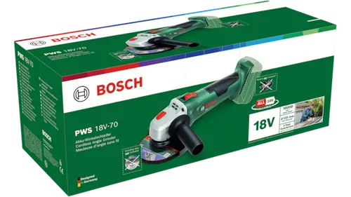 Szlifierka kątowa Bosch PWS 18V-70