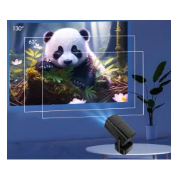 Projektor BLOW Cinema SOUND HD Ready Wi-Fi Bluetooth Android TV Przenośny z Etui