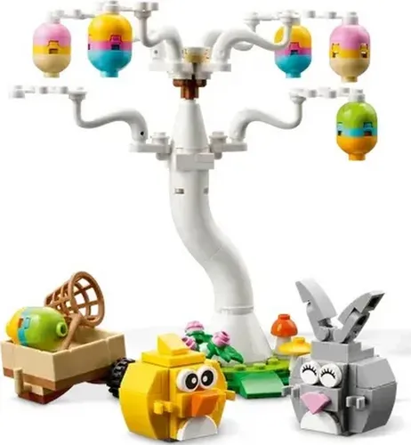 LEGO 40808 Poszukiwanie pisanek z zajączkiem i kurczaczkiem