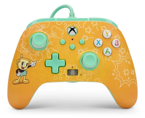 Pad PowerA Enhanced Cuphead Ms.Chalice для Xbox Series X / S, Xbox One, ПК-проводной