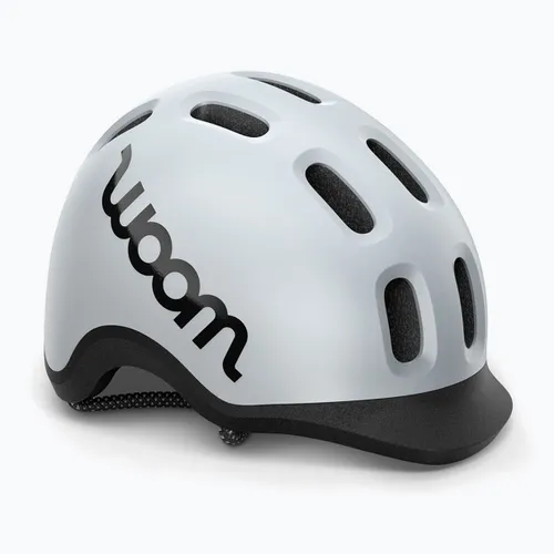 Kask rowerowy dziecięcy woom Ready light grey