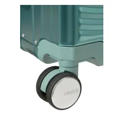 Walizka średnia American Tourister Soundbox Alu - dusty turquoise