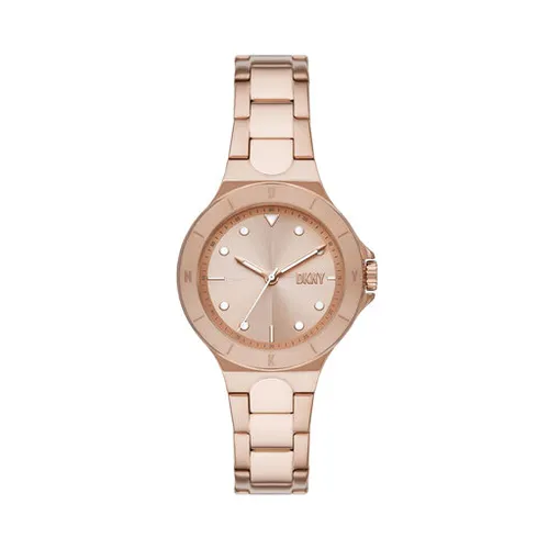 DKNY Chambers Ny6642 Rose Gold Saati