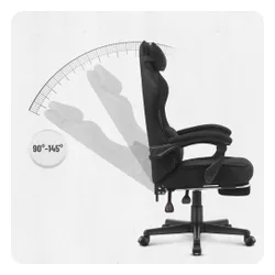 Fotel CABRO C502 Czarny