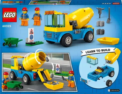 LEGO 60325 City Ciężarówka z betoniarką