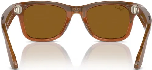 Okulary RAY BAN Meta Wayfarer Karmelowy Połysk