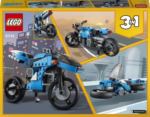 LEGO Creator Supermotocykl 31114