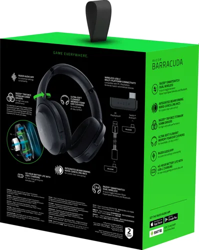 Razer Barracuda Kulaklıklar Siyah (RZ04-03790100-R3M1)