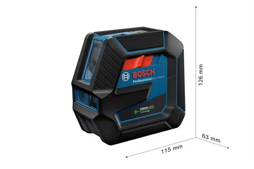 Laser liniowo-punktowy ze statywem Bosch GCL 2-50 G/BT 150