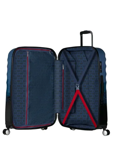 Большой чемодан American Tourister Wavebreaker Disney Marvel - Captain America