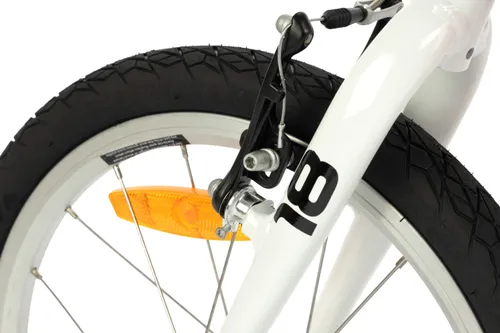 Rower dziecięcy KARBON Superlight 18 cali dla dziewczynki Różowy