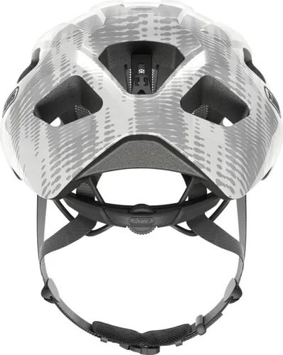 Kask rowerowy ABUS Macator Biało-szary MTB (rozmiar S)