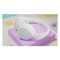 Słuchawki nauszne PHILIPS TAH5209WT/00 Wodoodporne Biały