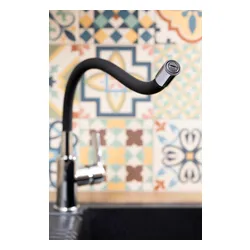 Bateria KFA ARMATURA Rumba 6553-915-00 Chrom/czarny