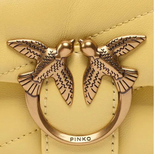Pinko dragoste Baby Puff Bag C PE 23 PLTT 100040 A0f2 Yellowe H45Q