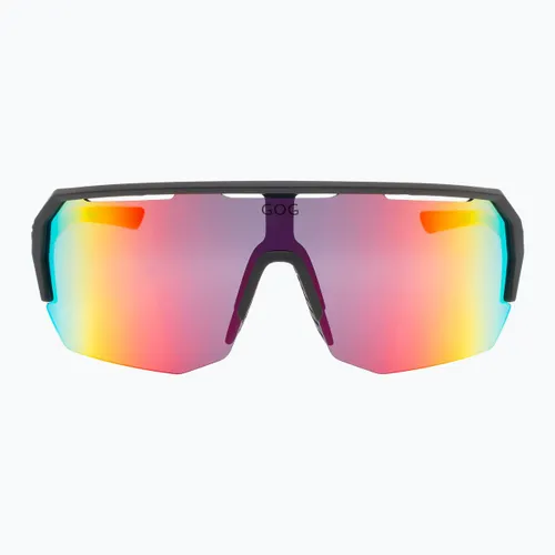 Okulary przeciwsłoneczne GOG Bragi matt black/neon orange/reflex red
