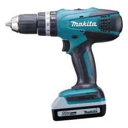 Makita HP457DWE Zımbalayıcı (+2 adet 1.5Ah pil + şarj cihazı)