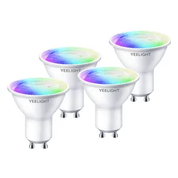 Inteligentna żarówka LED YEELIGHT YLDP004-A 5W GU10 Wi-Fi (4 szt.)