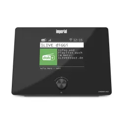 Radioodbiornik Imperial DABMANi420BK Radio FM DAB+ Internetowe Wi-Fi Bluetooth Czarny