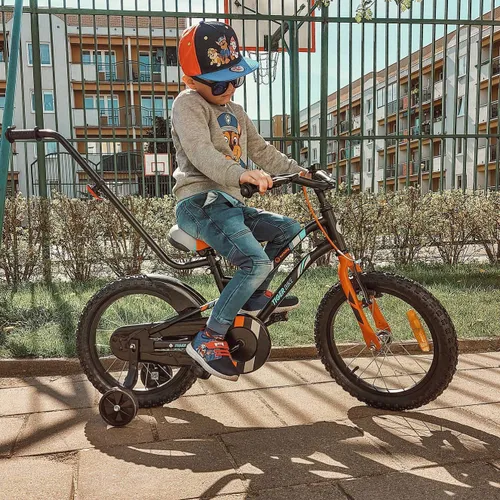 Rower dziecięcy SUN BABY Tiger Bike 16 cali dla chłopca Czarny