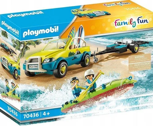 PLAYMOBIL 70436 Kano römorklu araç