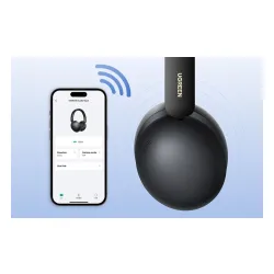 Słuchawki bezprzewodowe UGREEN Studio Max2, Nauszne Bluetoth 5.4 Funkcje AI Czarny