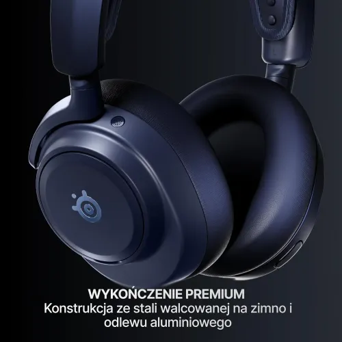 Słuchawki bezprzewodowe z mikrofonem SteelSeries Arctis Nova Pro Omni Nauszne Granatowy