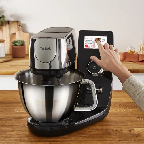 Robot planetarny Tefal I Coach Touch QB951837 1200W Waga Misa z pokrywą 5,5L