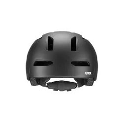 Kask rowerowy Uvex Urban Planet Led - blk matt/blk matt
