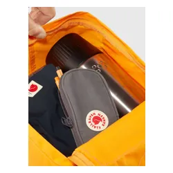 Fjallraven Kanken Gökkuşağı Mini sıcak sarı sırt çantası / gökkuşağı deseni