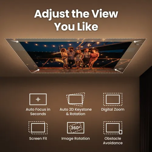 Projektor BenQ GV50 DLP Full HD HDR Google TV Wi-Fi Bluetooth AirPlay