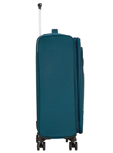 American Tourister Crosstrack Genişletilebilir Orta Bavul-navy / orange